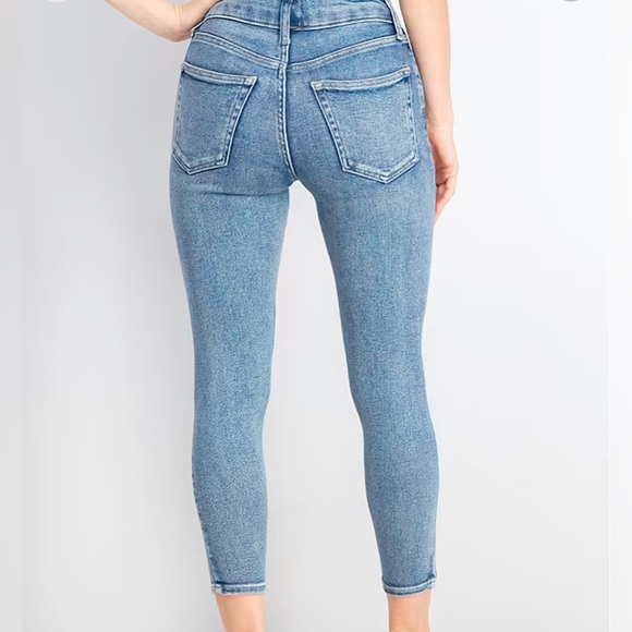 NEW Topshop Ankle Length Blue Skinny Jean Size 6 - Picture 5 of 5